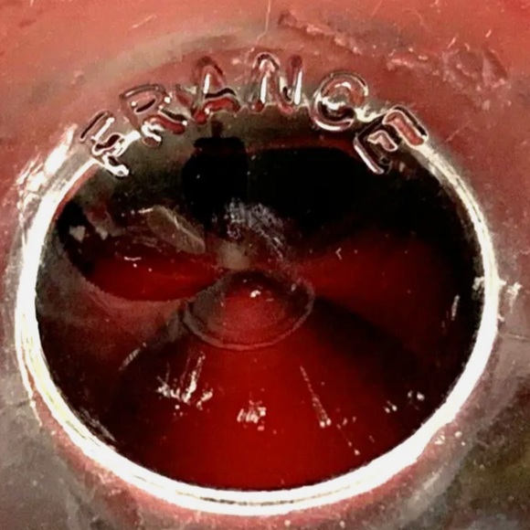 (SET of 5) Vintage Luminarc Arcoroc Ruby Red Sorbet Cups/Glass Made in France - Picture 3 of 3